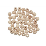 Plain Wooden Beads - Pack of 300 - Modern Teaching Aids NZ