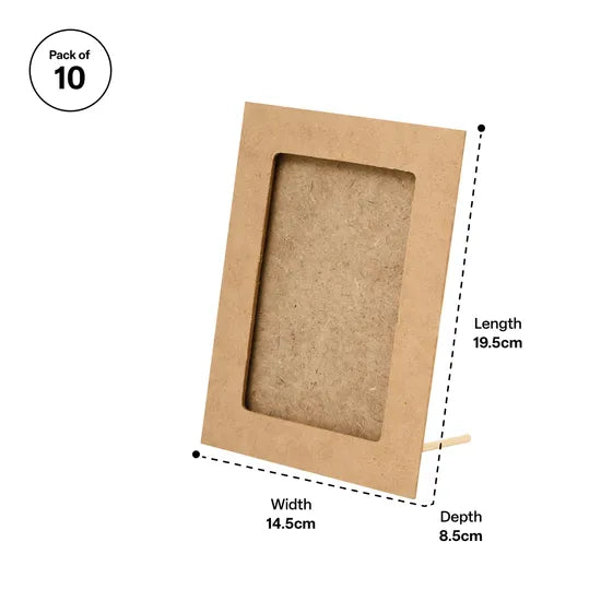 Wooden Frames - Pack of 10 - Modern Teaching Aids NZ