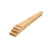 Hardwood Clay Strips - Pack of 8 - 60cm Long - Modern Teaching Aids NZ
