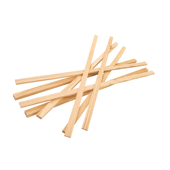 Hardwood Clay Strips - Pack of 8 - 60cm Long - Modern Teaching Aids NZ