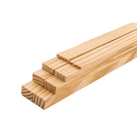 Hardwood Clay Strips - Pack of 8 - 60cm Long - Modern Teaching Aids NZ