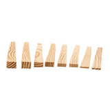 Hardwood Clay Strips - Pack of 8 - 60cm Long - Modern Teaching Aids NZ