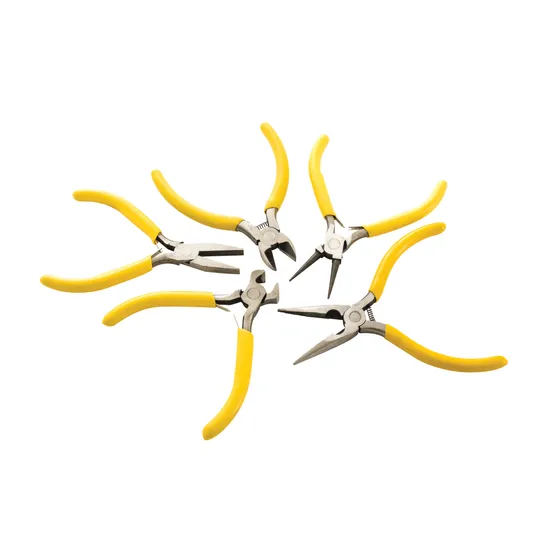 Assorted Basic Pliers - Set of 5 - Modern Teaching Aids NZ