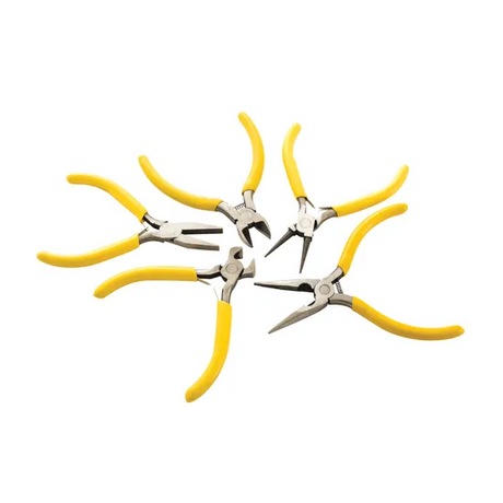 Assorted Basic Pliers - Set of 5 - Modern Teaching Aids NZ