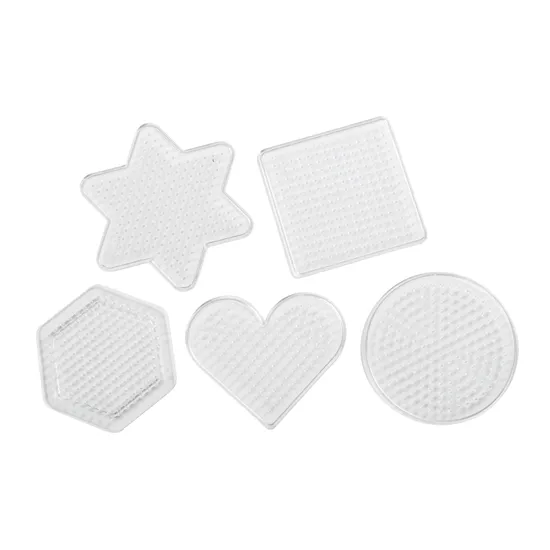Creatistics Assorted Shaped Bead Boards for 5 mm Beads- Pack of 5 - Modern Teaching Aids NZ