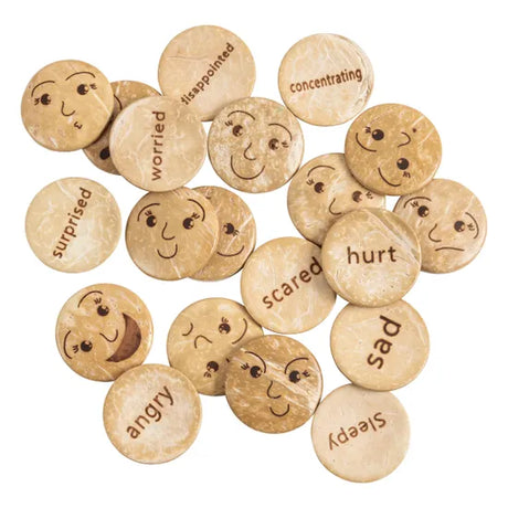 Coconut Shell Emotions - Modern Teaching Aids NZ