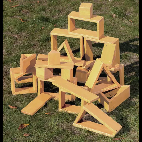 Outdoor Giant Building Blocks - 26 pieces - Modern Teaching Aids NZ