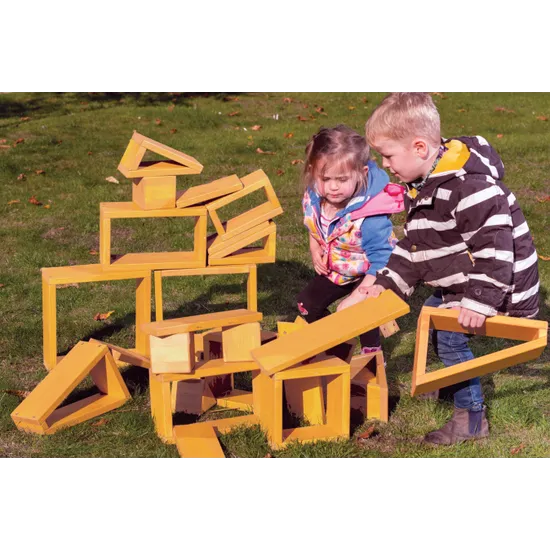 Outdoor Giant Building Blocks - 26 pieces - Modern Teaching Aids NZ