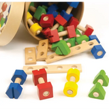 Bolts & Nuts 56 Pieces - Modern Teaching Aids NZ