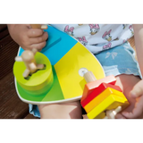 Wooden Rainbow Stacking Kit