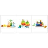 Wooden Rainbow Stacking Kit