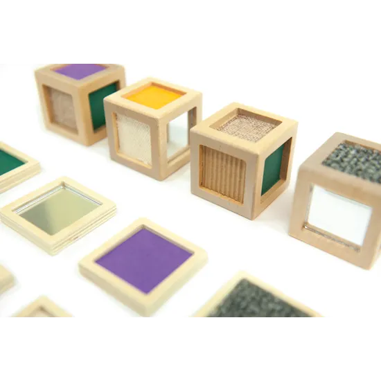 Textures Sensory Cubes - Modern Teaching Aids NZ