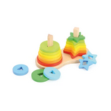 Rainbow Stackers 19 Pieces - Modern Teaching Aids NZ