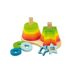Rainbow Stackers 19 Pieces - Modern Teaching Aids NZ