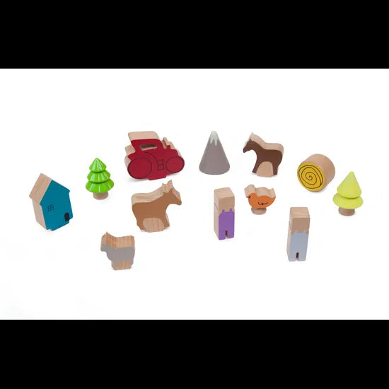 3D Puzzle Farm Block Play Set - Modern Teaching Aids NZ