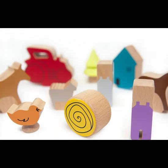 3D Puzzle Farm Block Play Set - Modern Teaching Aids NZ