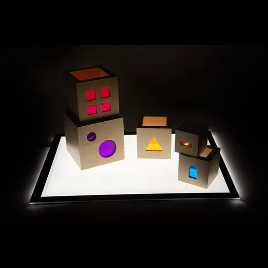 Translucent Stacking Cube 5 Pieces - Modern Teaching Aids NZ