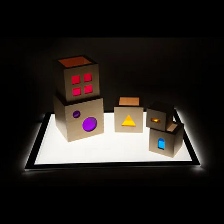 Translucent Stacking Cube 5 Pieces - Modern Teaching Aids NZ