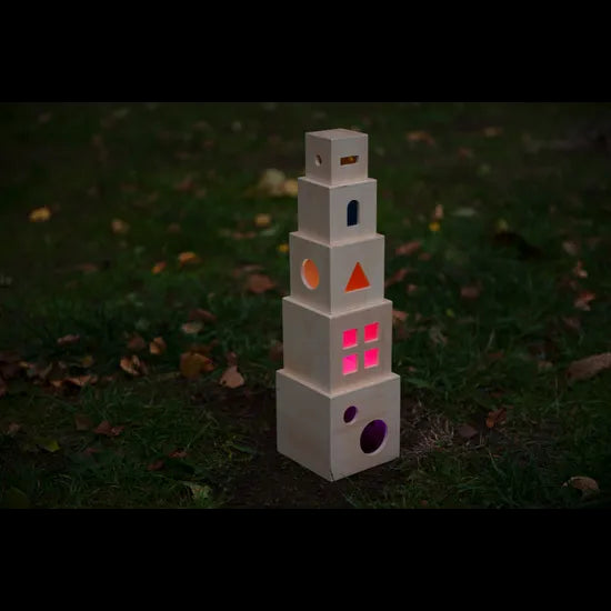 Translucent Stacking Cube 5 Pieces - Modern Teaching Aids NZ