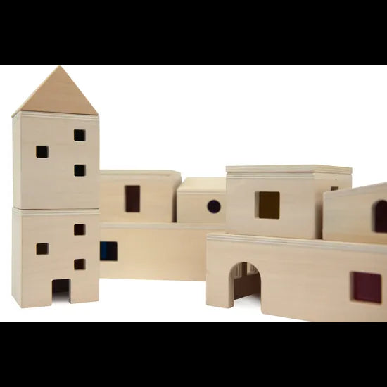 Translucent Village 13 Pieces - Modern Teaching Aids NZ