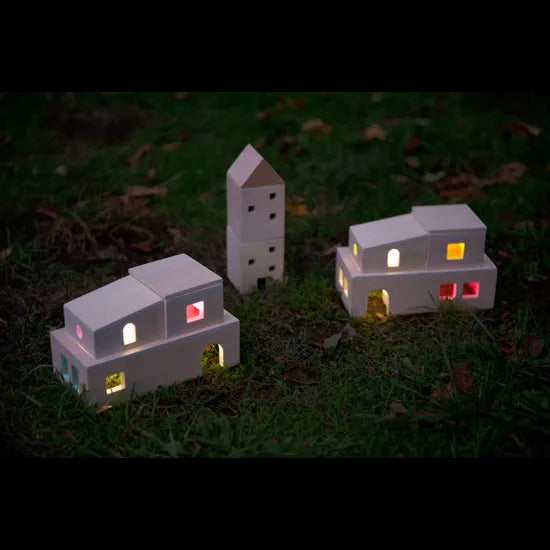 Translucent Village 13 Pieces - Modern Teaching Aids NZ