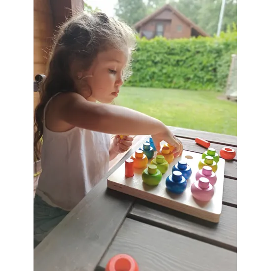 Stacking Beads 33 Pieces - Modern Teaching Aids NZ