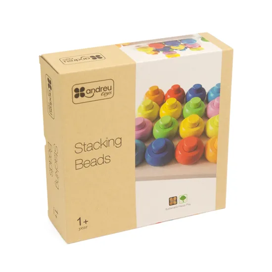 Stacking Beads 33 Pieces - Modern Teaching Aids NZ