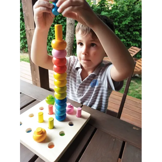 Stacking Beads 33 Pieces - Modern Teaching Aids NZ
