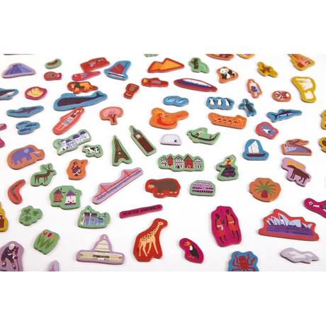 Hello World Magnetic Map - Modern Teaching Aids NZ