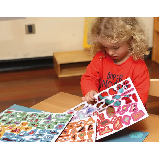 Hello World Magnetic Map - Modern Teaching Aids NZ