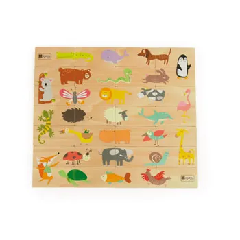 Domino Puzzle Animals - Modern Teaching Aids NZ