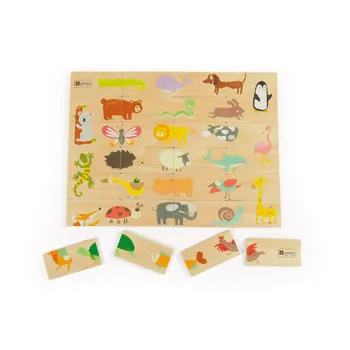 Domino Puzzle Animals - Modern Teaching Aids NZ