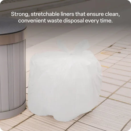 White Kitchen Tidy Bags 36L - Roll of 50 - Modern Teaching Aids NZ