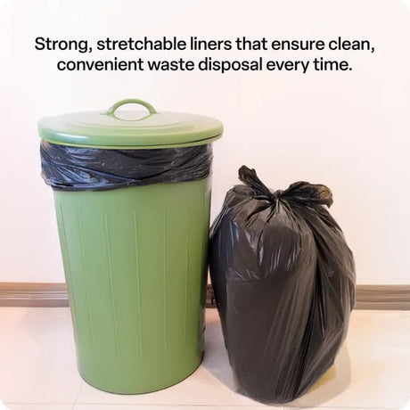 All Purpose Black Bin Liner 72L - Roll of 50 - Modern Teaching Aids NZ