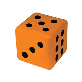 Teachables Soft Foam Dice - Dot, 6-Sided - Modern Teaching Aids NZ
