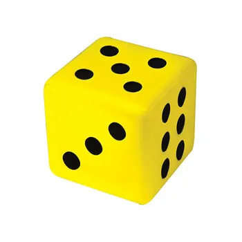 Teachables Soft Foam Dice - Dot, 6-Sided - Modern Teaching Aids NZ