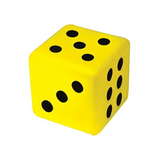 Teachables Soft Foam Dice - Dot, 6-Sided - Modern Teaching Aids NZ