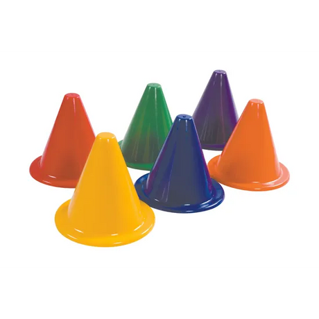 Flexible Nylon Cones Set of 6 - Modern Teaching Aids NZ