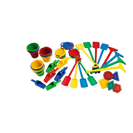 Heavy Duty Sand Play Set - 47 pieces - Modern Teaching Aids NZ