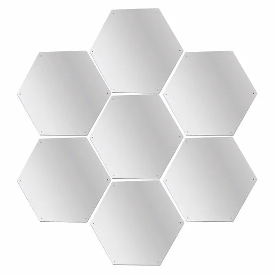 Hexagonal Wall Mirror - 50 x 50 cm - Modern Teaching Aids NZ