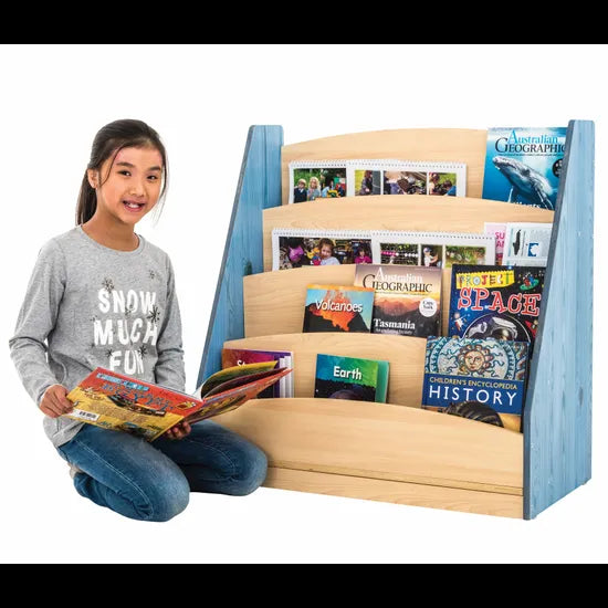 Aurum Spaces - Book Storage Unit - Blue - Modern Teaching Aids NZ