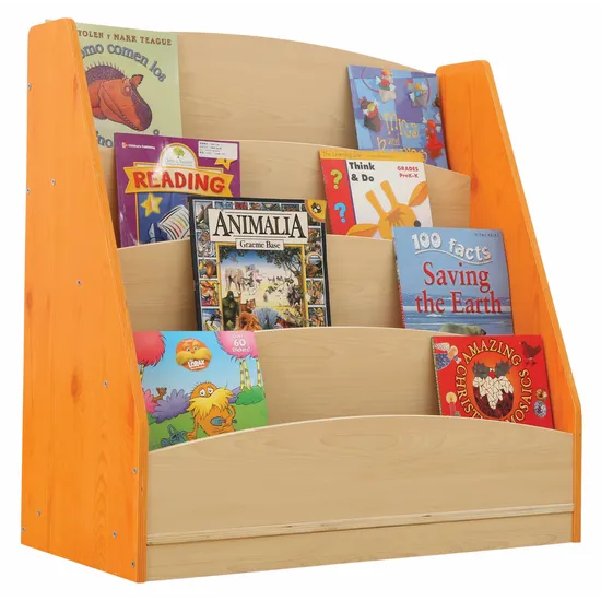 Aurum Spaces - Book Storage Unit - Orange - Modern Teaching Aids NZ