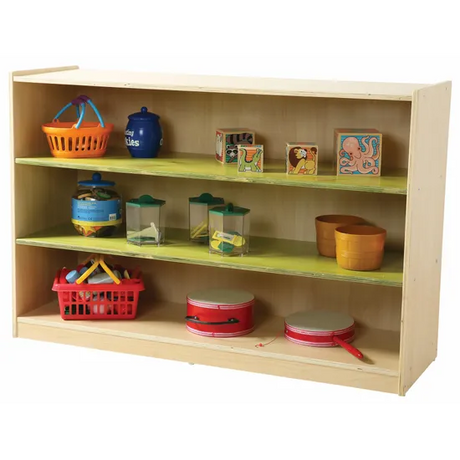 Aurum Spaces - Green 3 Shelf - Modern Teaching Aids NZ