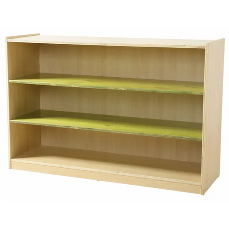 Aurum Spaces - Green 3 Shelf - Modern Teaching Aids NZ