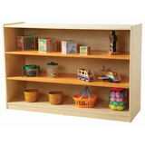 Aurum Spaces - Orange 3 Shelf - Modern Teaching Aids NZ