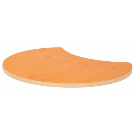 Cut Away Tabletop - Orange - 85 (L) x 72 (W) cm