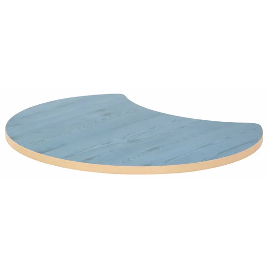 Cut Away Table Top - 85 x 72 cm - Blue - Modern Teaching Aids NZ