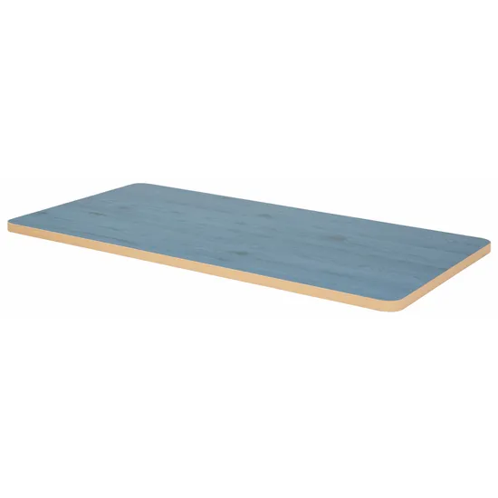Rectangular Tabletop - Blue - 120 (L) x 60 (W) cm