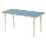 Aurum Spaces - Rectangle Table - 120 x 60 cm - Blue - 39-61.5 cm - Modern Teaching Aids NZ
