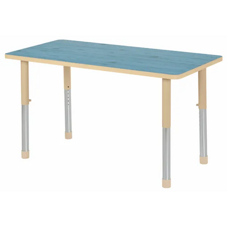 Aurum Spaces - Rectangle Table - 120 x 60 cm - Blue - 57-79.5 cm - Modern Teaching Aids NZ